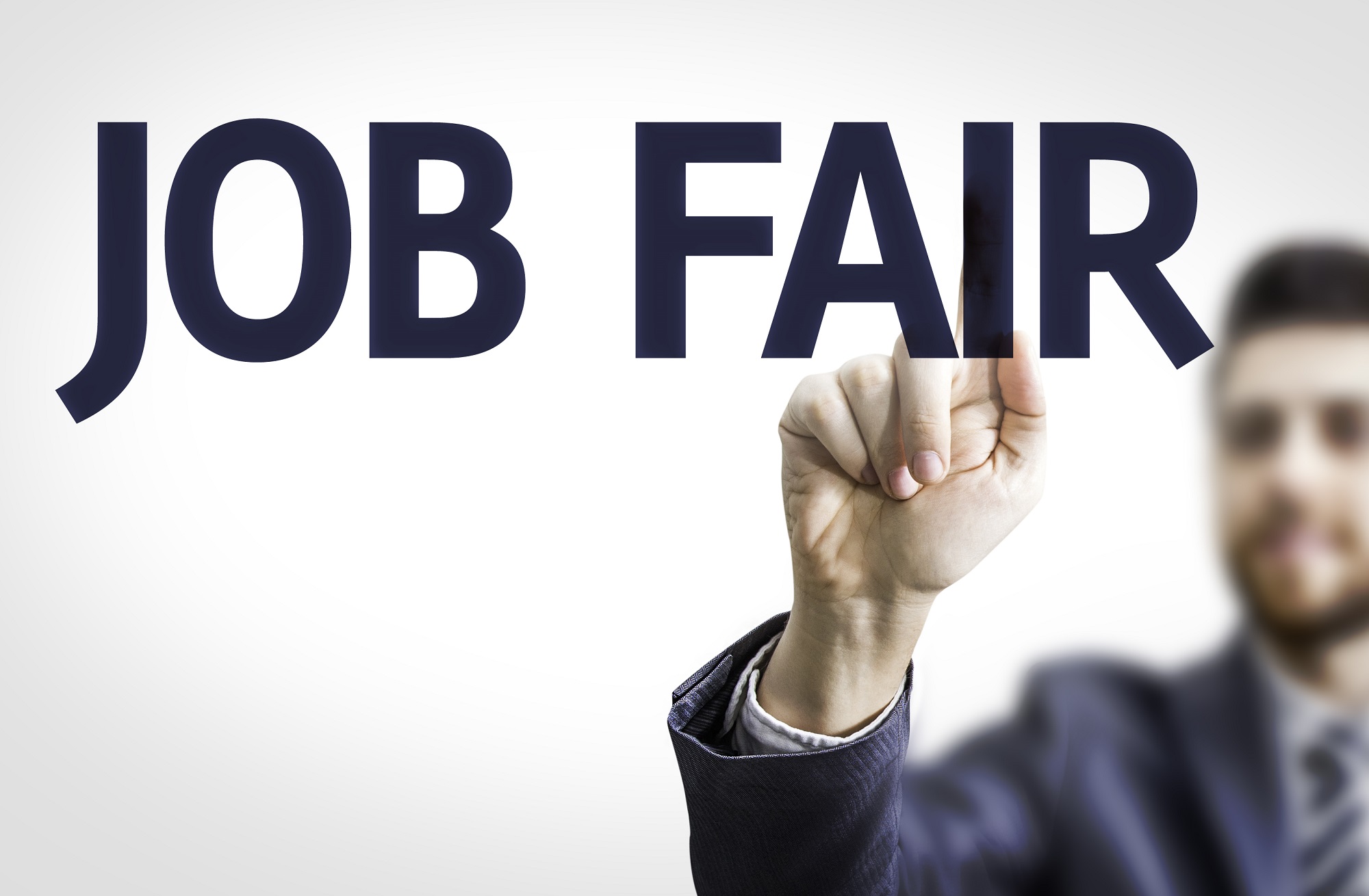 Job Fair Stock Photo Image